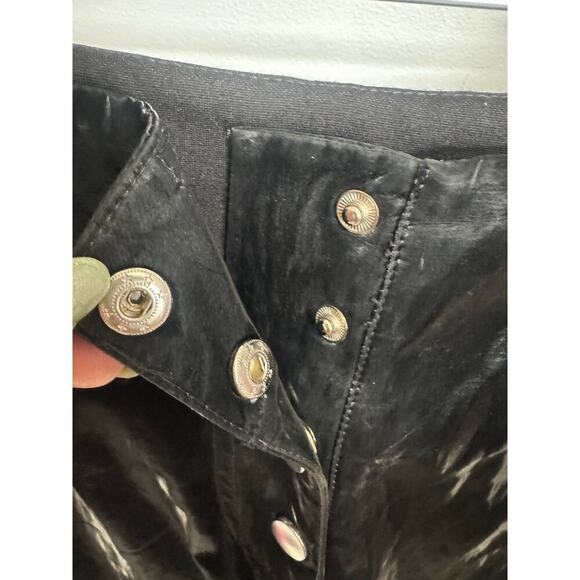 I.AM.GIA Castor PVC Mid Rise Pant In Black Size Small - Picture 5 of 12